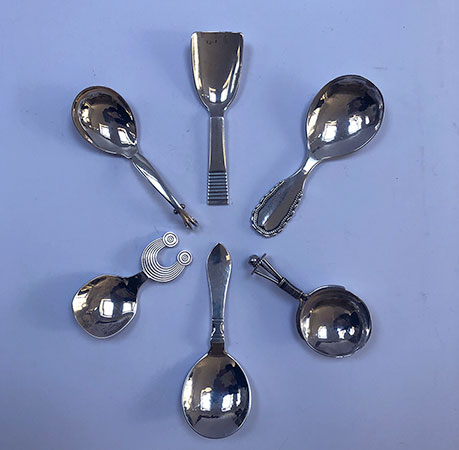 A Selection of Tea Caddy Spoons